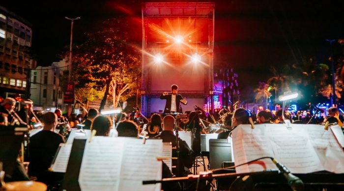 Orquestra Sinfônica de Sergipe e Calcinha Preta se unem em apresentação inédita na abertura do Arraiá do Povo, em Aracaju, na sexta-feira (29)