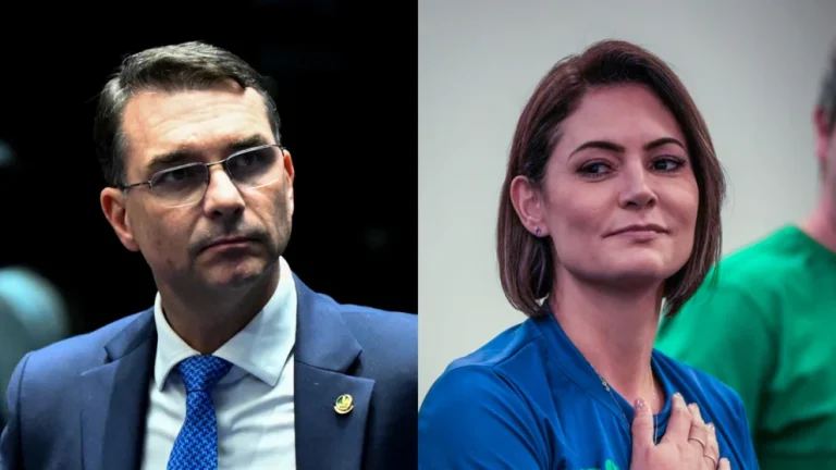 PL planeja realização de encontro para conciliação entre Michelle e Flávio Bolsonaro