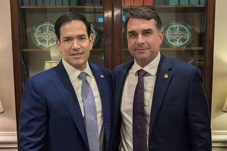 Flávio Bolsonaro divulga carta enviada ao secretário de Estado dos EUA pedindo suspensão de tarifaço contra o Brasil