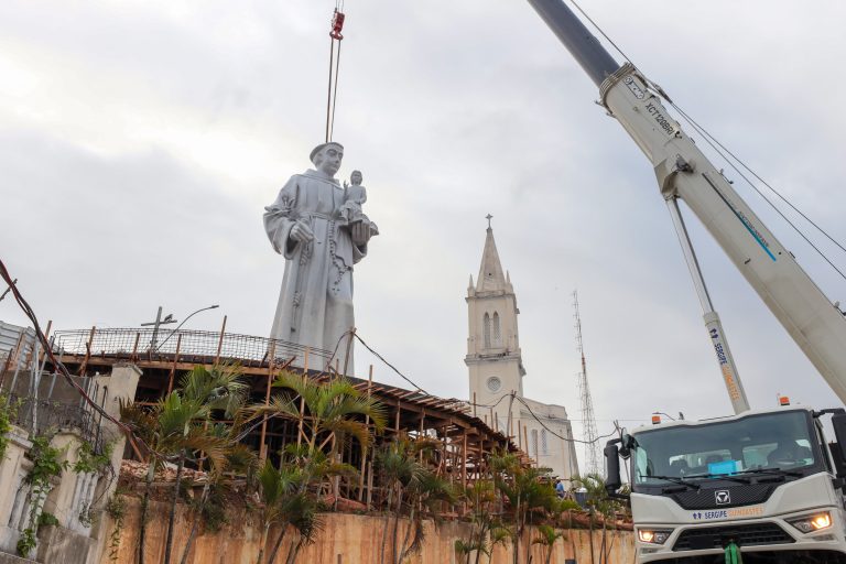 Colina de Santo Antônio ganha monumento e deve atrair fiéis e turistas