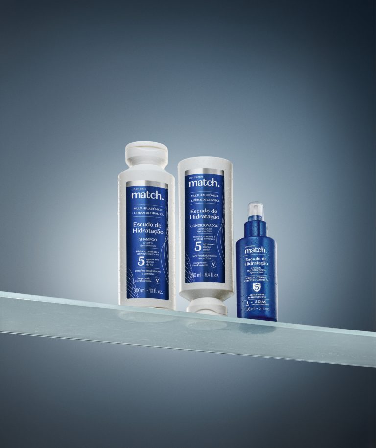 Match simplifica a rotina capilar com lançamento Escudo de Hidratação que promete efeito antifrizz de 3 dias e ativa maior campanha promocional com menor preço do ano da marca