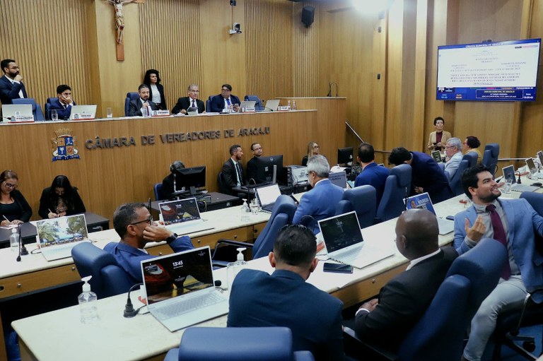 Câmara de Aracaju realizará audiência pública para discutir a Lei de Diretrizes Orçamentárias de 2027