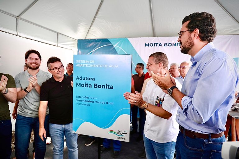 Iguá Sergipe inaugura nova adutora em Moita Bonita e dois reservatórios em Itabaiana