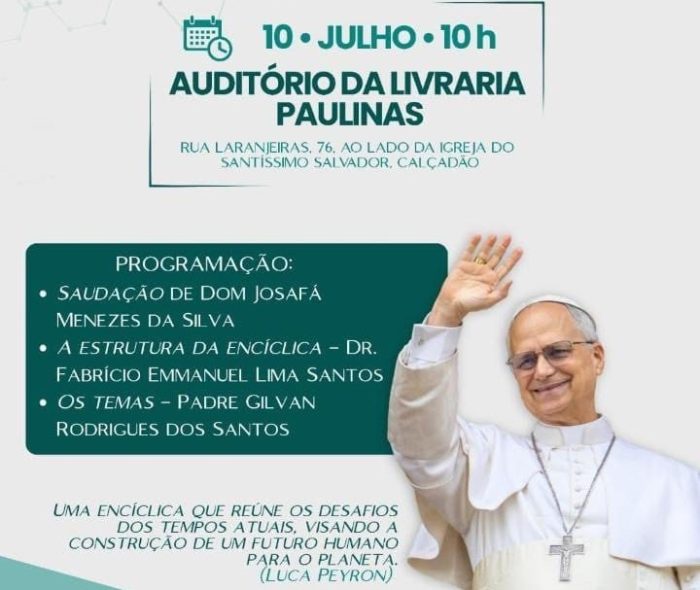 Arquidiocese de Aracaju apresenta encíclica “Magnífica Humanitas”