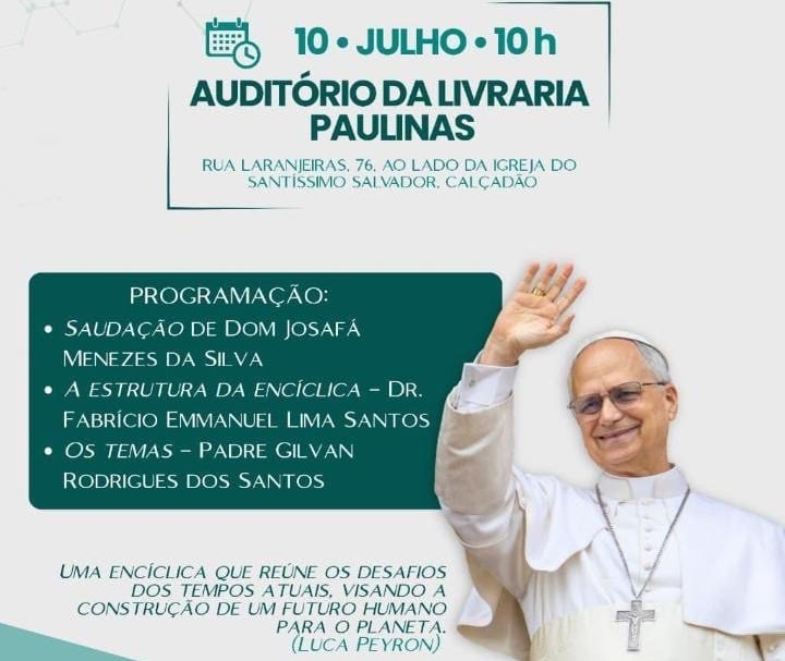 Arquidiocese de Aracaju apresenta encíclica “Magnífica Humanitas”