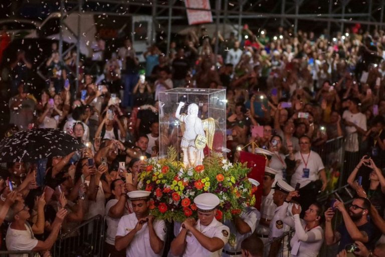 Aracaju recebe, nesta sexta-feira, a imagem peregrina de São Miguel Arcanjo