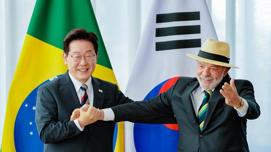 Lula anuncia grupo de trabalho para acelerar acordo entre Mercosul e Coreia do Sul