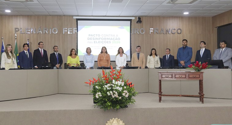Eleições 2026: em Sergipe, instituições assinam Pacto contra a Desinformação
