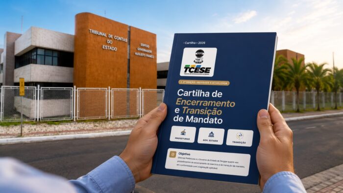Tribunal de Contas de Sergipe lança cartilha com orientações para encerramento e transição de mandato