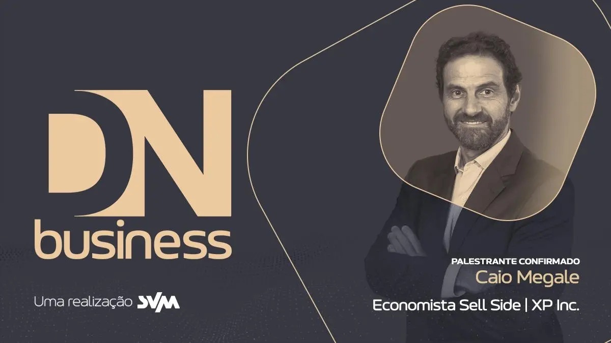 Caio Megale, economista-chefe da XP, está confirmado como palestrante do DN Business