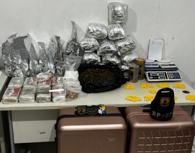 Denúncia leva polícia a apreender 22 kg de drogas em Aracaju