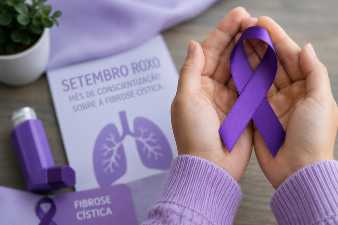Lei sancionada institui Setembro Roxo para ampliar conscientização sobre fibrose cística