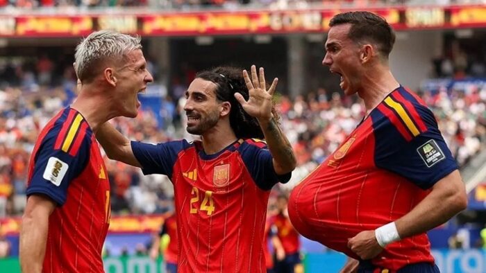 Espanha bate Bélgica por 2 a 1 e encara a França na semi
