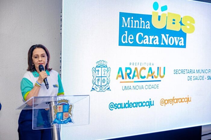 Prefeita de Aracaju lança programa para revitalizar 45 Unidades Básicas de Saúde