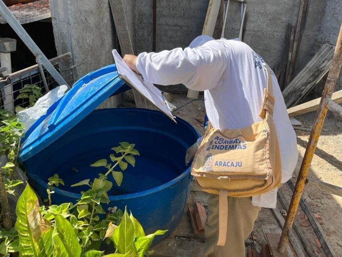 Quarto LIRAa de 2026 aponta redução no índice de infestação do Aedes aegypti em Aracaju