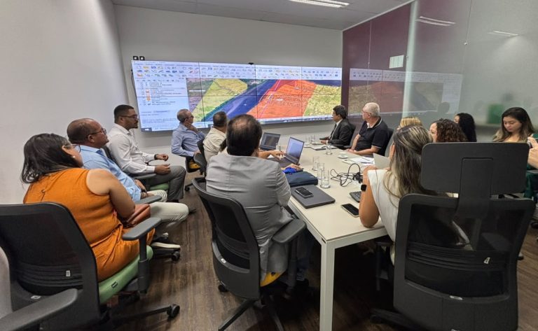 Reunião técnica impulsiona atualização territorial entre Aracaju e São Cristóvão