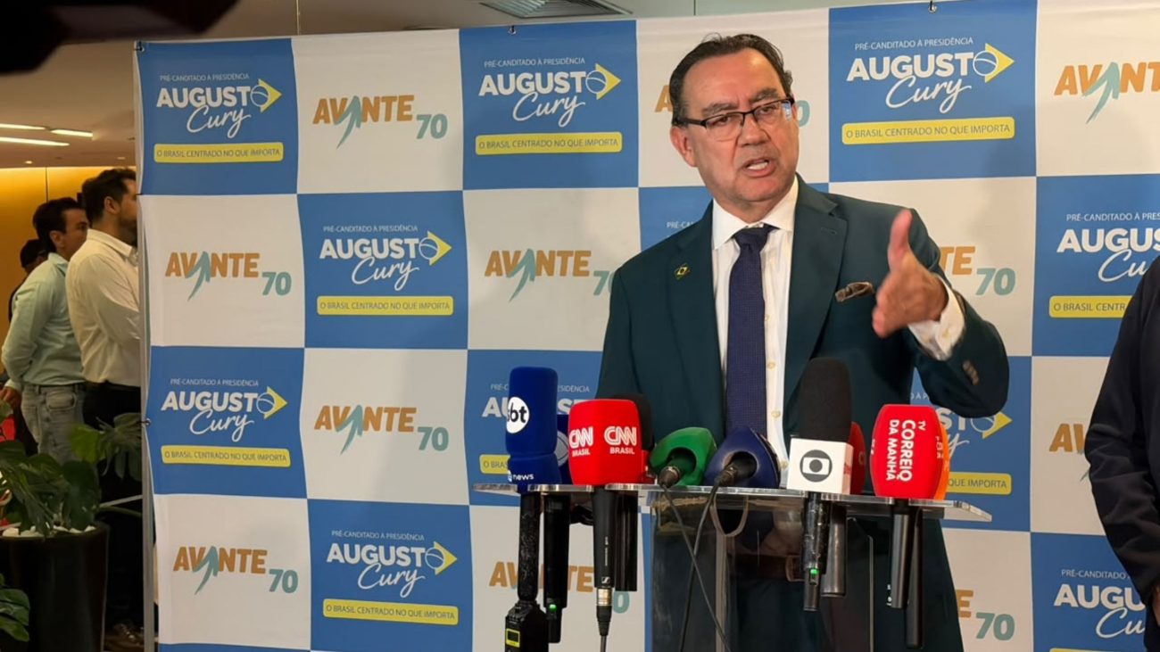 Avante oficializa candidatura do psiquiatra Augusto Cury à Presidência da República