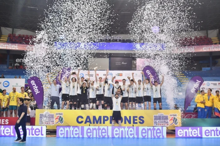 Argentina vence Brasil e conquista Copa Sul-Americana de Vôlei Masculino