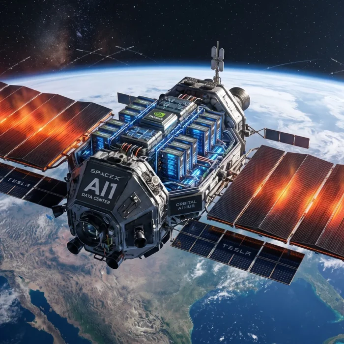 SpaceX estima em torno de 1 milhão de satélites de IA para levar data centers ao espaço