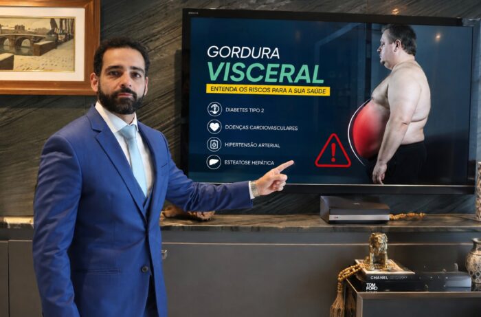 Mais de 50% dos homens têm sobrepeso e risco associado à gordura visceral