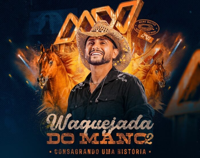 Mano Walter celebra seu legado na capital nacional da vaquejada com gravação de novo DVD