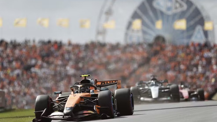 Norris supera Antonelli e vence GP da Holanda; Bortoleto fora dos pontos