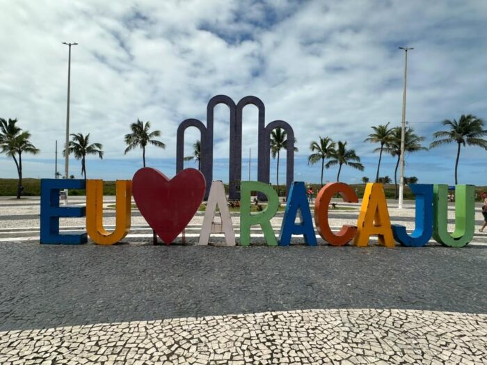 ‘Eu amo Aracaju’: obra de substituição de letreiro começa a partir de segunda-feira (24)