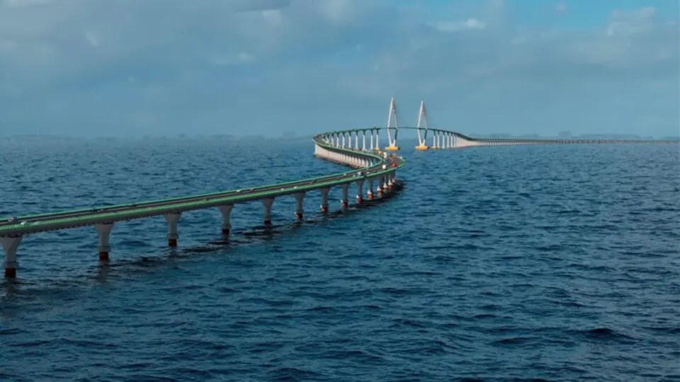Salvador – Itaparica: maior ponte da América Latina terá 12,4 km de extensão e guindastes flutuantes
