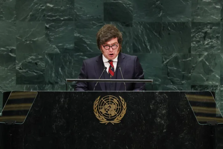 “Organização inútil”, refere-se Milei à ONU em discurso na Assembleia-Geral