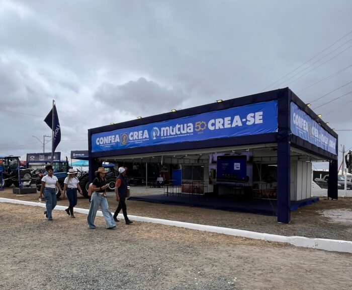 Crea-SE leva serviços a profissionais do Alto Sertão durante a ExpoGlória