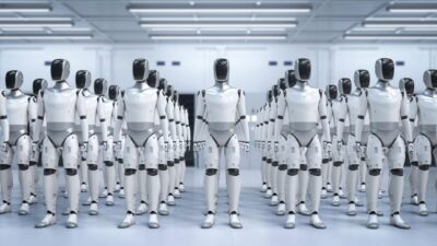 Musk estima 1 bilhão de robôs humanoides em operação no mundo até 2036