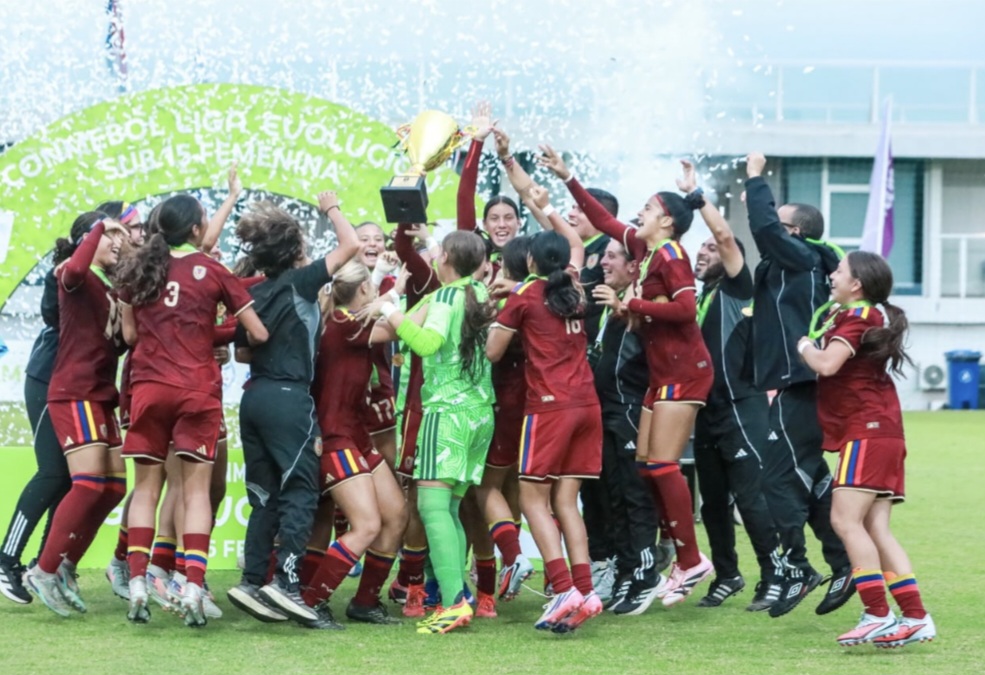 Venezuela vence CONMEBOL Liga Evolução Sub-15 Feminina; Brasil termina em 5° lugar
