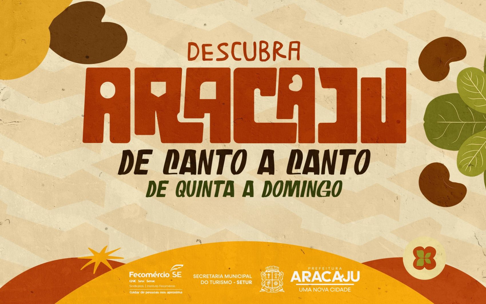 Descubra Aracaju: confira programação cultural de quinta-feira (1º) a domingo (4)