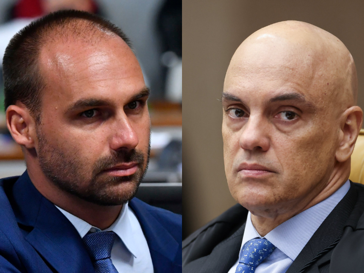 Eduardo Bolsonaro articula reuniões nos Estados Unidos para tratar de sanções contra Moraes