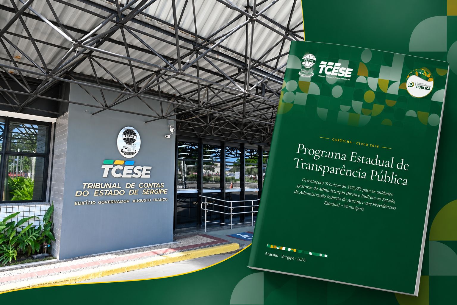 Tribunal de Contas de Sergipe publica cartilha com orientações para ciclo 2026 do Programa Estadual de Transparência Pública