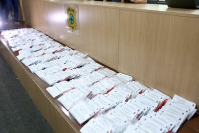 PC devolve mais 400 aparelhos celulares recuperados na Operação Última Chamada