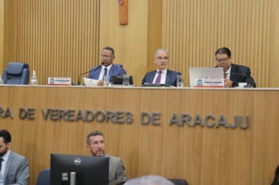 Câmara de Aracaju aprova 14 projetos de lei, requerimentos e moções
