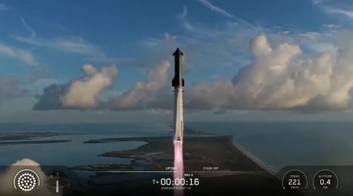 SpaceX lança Starship e tenta realizar primeiro voo orbital