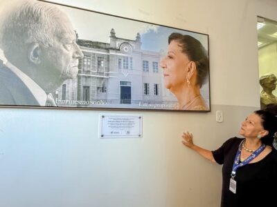Interventora do Cirurgia é homenageada por liderar reconstrução da instituição