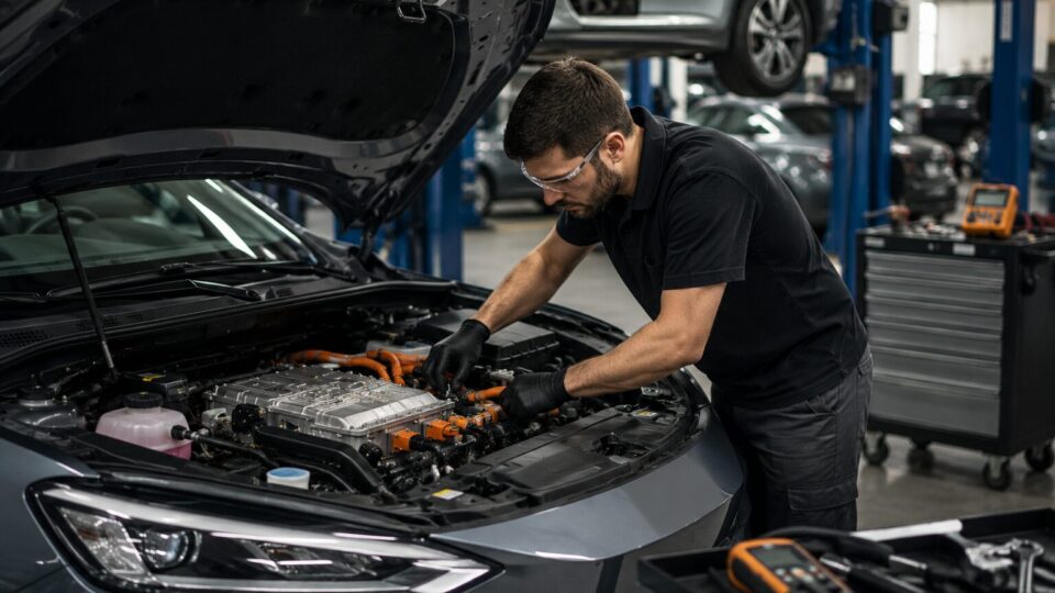 Avanço de carros elétricos e híbridos no Brasil requer que oficinas se adaptem para atender demanda