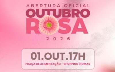 AMO abre campanha Outubro Rosa 2026 nesta quinta-feira no Shopping RioMar