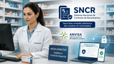 Saiba como farmácias públicas e privadas devem se preparar para acesso ao Sistema Nacional de Controle de Receituários