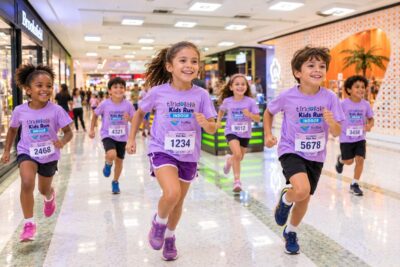 Tindolalá Kids Run Indoor ocorrerá em shopping de Aracaju no domingo (27)