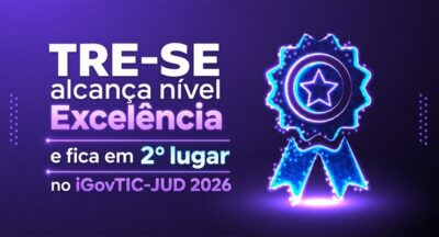 TRE-SE fica em 2º lugar nacional em governança de tecnologia da informação