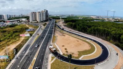 É liberada segunda alça do Complexo Viário Senadora Maria do Carmo Alves, em Aracaju