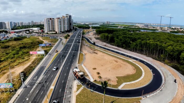 É liberada segunda alça do Complexo Viário Senadora Maria do Carmo Alves, em Aracaju