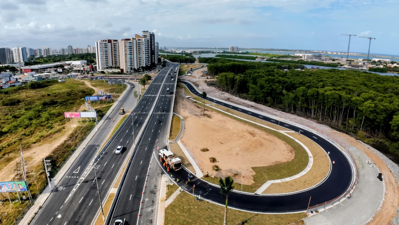 É liberada segunda alça do Complexo Viário Senadora Maria do Carmo Alves, em Aracaju