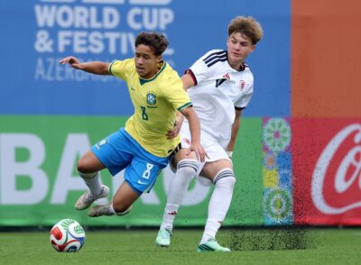 República Tcheca derrota Brasil nas quartas de final da Copa do Mundo e Festival Sub-15 da FIFA