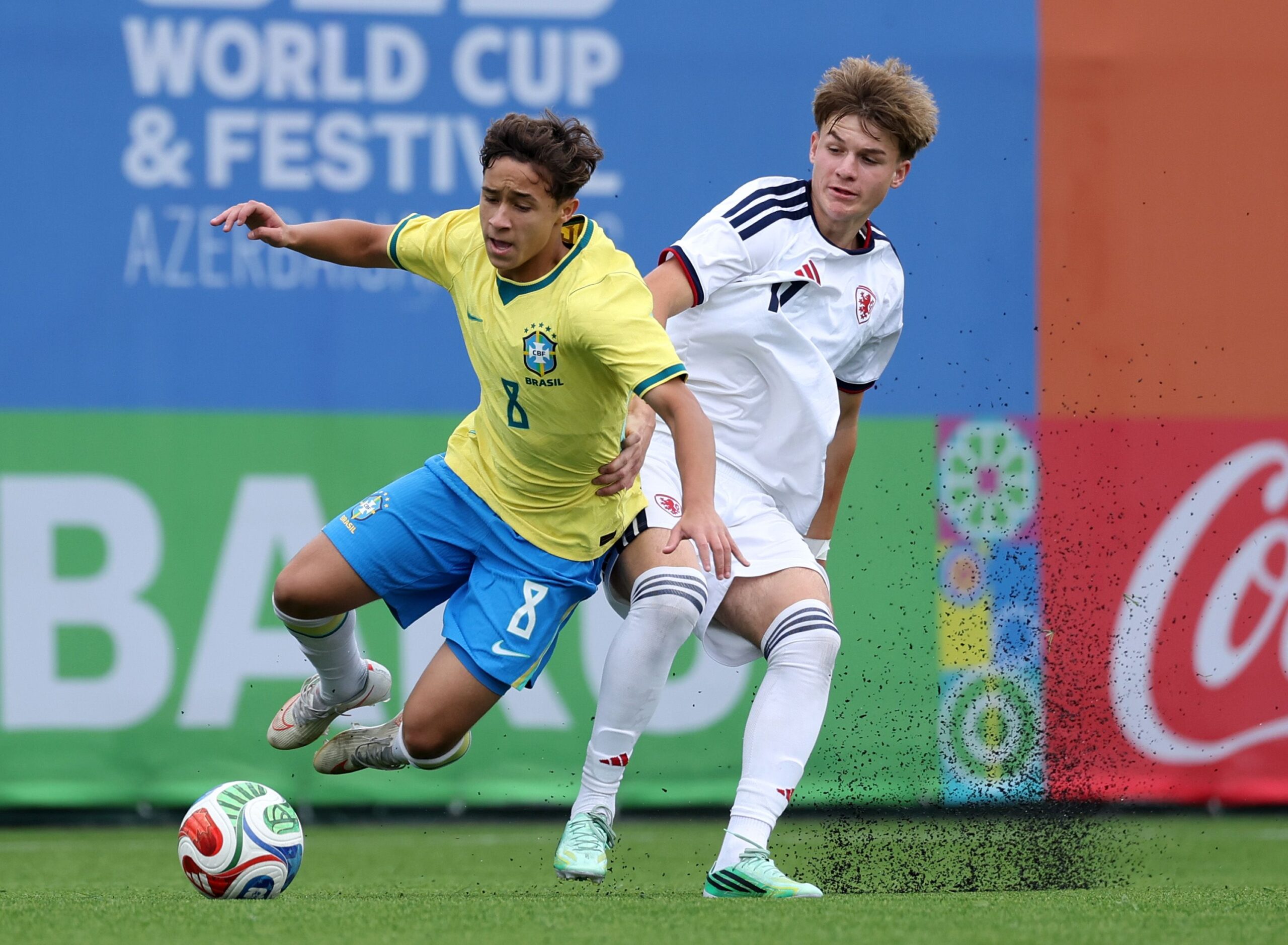 República Tcheca derrota Brasil nas quartas de final da Copa do Mundo e Festival Sub-15 da FIFA