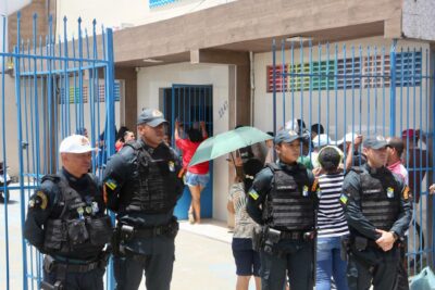 Eleição: quase 4,8 mil policiais atuam em Sergipe neste domingo